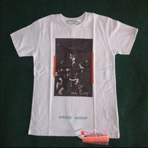 Off-White Men Short Sleeve White Tee